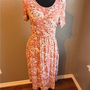 Floral Pink Dress